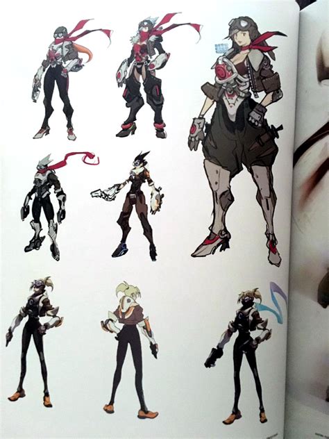 Color Corrected Overwatch Concept Art | Concept art, Character art, Overwatch hero concepts