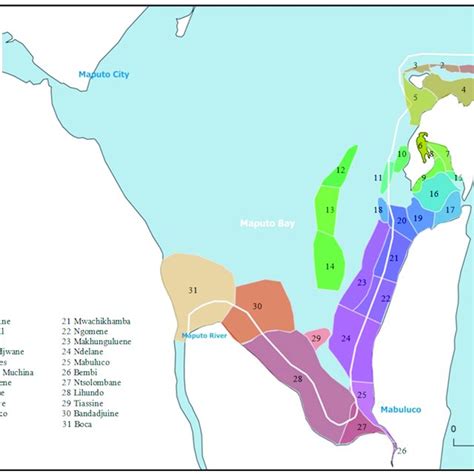 Map showing the location of the Ponta do Ouro Partial Marine Reserve ...