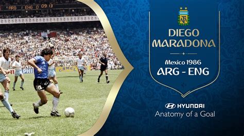 Diego Maradona Goal of the Century | Argentina v England | 1986 FIFA ...