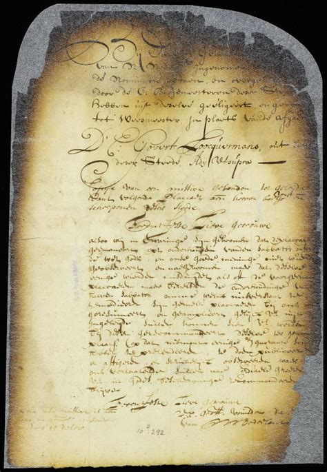 Document: Letter from council of New Netherland to the burgomasters of New Amsterdam | Mapping ...