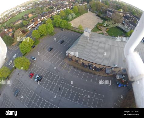 Aerial photo of Guildford College, Guildford Stock Photo - Alamy