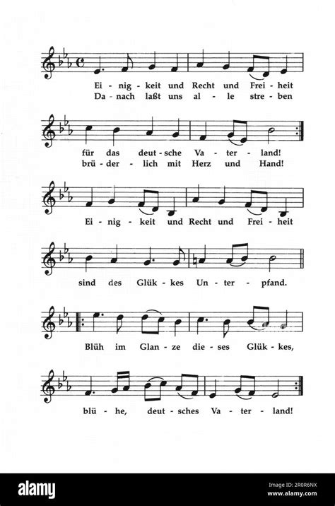 National anthem sheet music Cut Out Stock Images & Pictures - Alamy