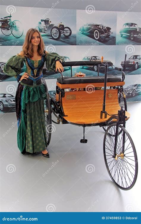 Mercedes-Benz Patent-Motorwagen Model 3 (1886-1894 Editorial Stock Photo - Image of concept ...