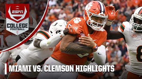 Miami Hurricanes vs. Clemson Tigers | Full Game Highlights - Win Big Sports