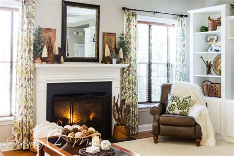 Fireplace Mantel Decorating Ideas For Winter – I Am Chris