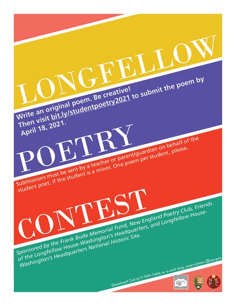 Student poetry contests are OPEN until April 18th! Grades 3-12 | New England Poetry Club