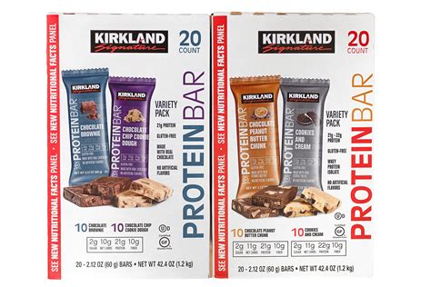 Kirkland Signature Protein bar energy variety pack, (Variety, 40 Count)