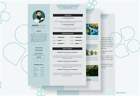 20+ Best Figma Resume & CV Templates - Web Design Hawks