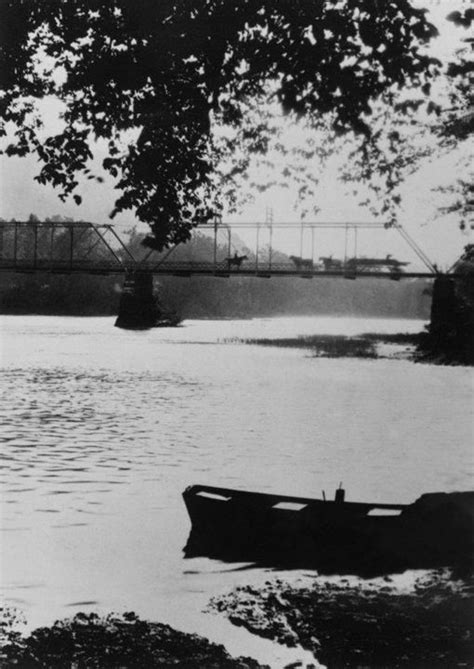 Horse traffic on old iron bridge, Alderson, WV circa 1910. | West ...