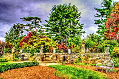 Autumn Garden At Ringwood Botanical Garden In New Jersey Photograph by Geraldine Scull