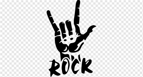 Stencil Rock and roll Poster Music, rock, text, hand, logo png | PNGWing