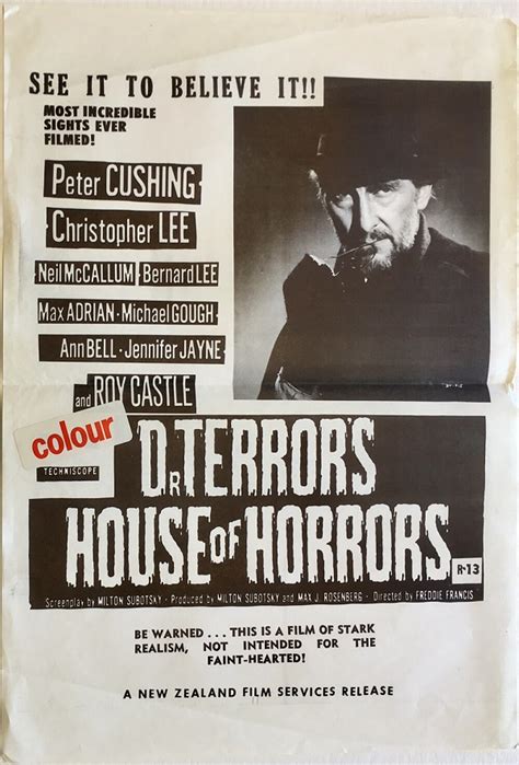 Dr. Terror’s House Of Horrors : The Film Poster Gallery