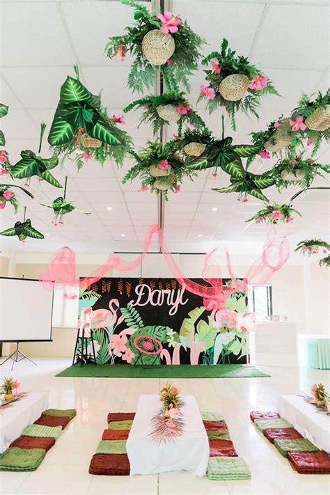 Kara's Party Ideas Tropical Flamingo Paradise Party | Kara's Party Ideas