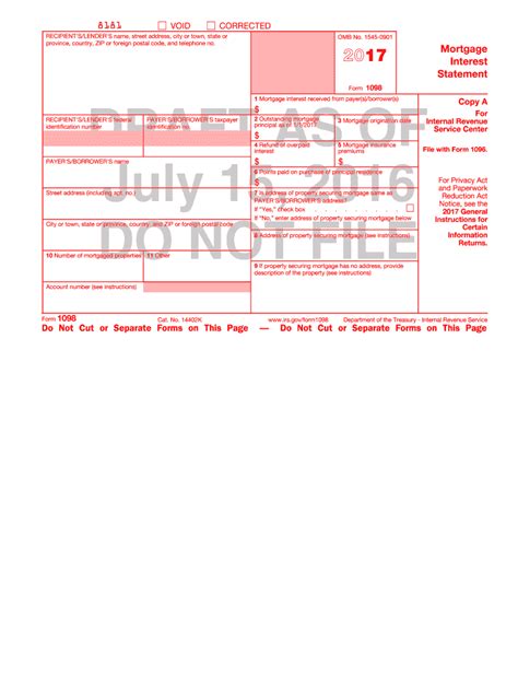 Mortgage Interest Form 1098 Changes - Fill Out and Sign Printable PDF Template | airSlate SignNow