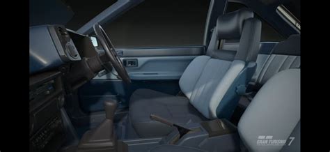 Why is the Trueno's interior Blue when in first person, but red in the chase cam? : r/granturismo