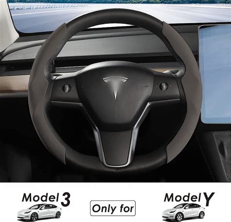 Tesla Steering Wheel Cover For Model 3/Y| EvoAutostore.com