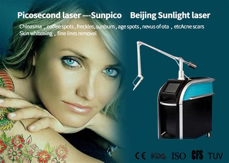 1064nm Laser Tattoo Removal Device , Picosure Fractional Tattoo Eraser ...