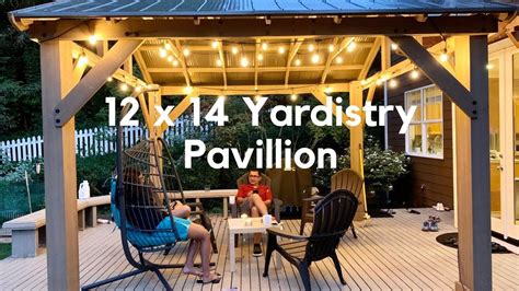 Building a 12 x 14 Yardistry Gazebo - Costco in 2023 | Backyard gazebo ...