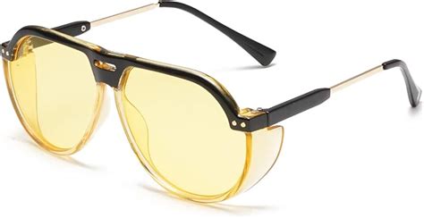 Amazon.com: mens yellow tint sunglasses