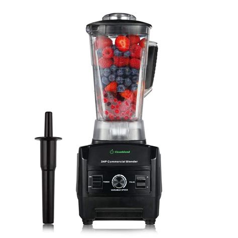 Buy Cleanblend Commercial Blender - 64oz Countertop Blender 1800 Watt ...