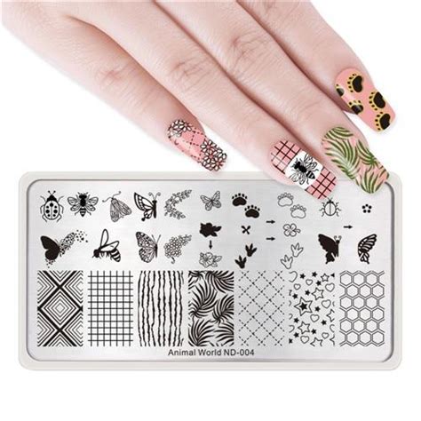 Nail Art Stencils – Sugar & Cotton