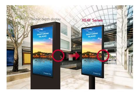 LG 55XE4F Outdoor Display - Netvisual Digital Signage