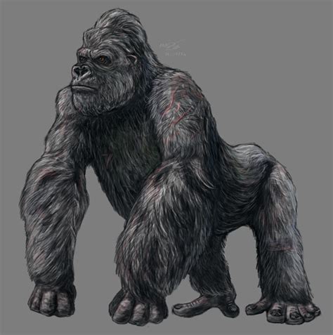 King Kong by Sketchy-raptor on DeviantArt