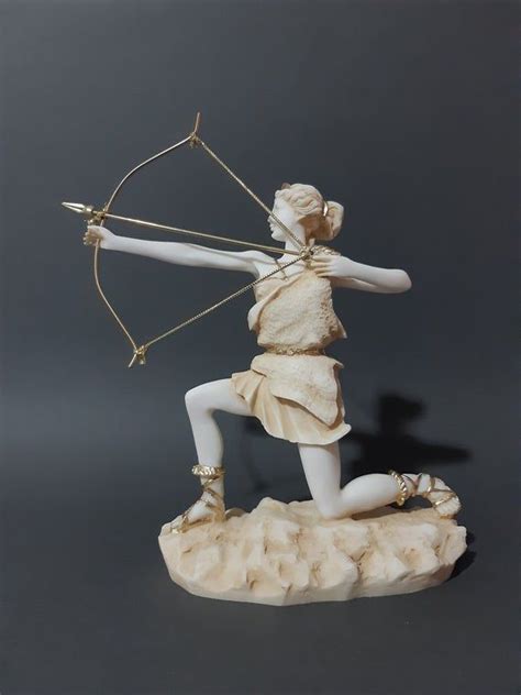 Artemis Diana Statue - Greek Roman Mythology Goddess Sculpture