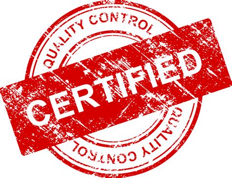 4 Quality Control Certified Stamp Vector (PNG Transparent, SVG) | OnlyGFX.com