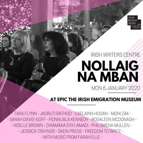 Nollaig na mBan 2020 – Irish Writers Centre - Dublin, Ireland