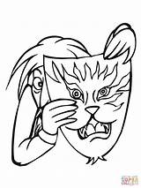Tiki Man Drawing At GetDrawings  Free Download sketch template