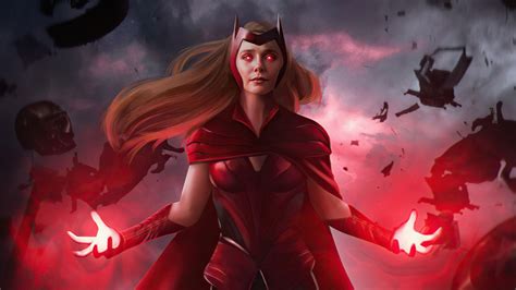 Top 98+ about scarlet witch wallpaper 4k - Billwildforcongress