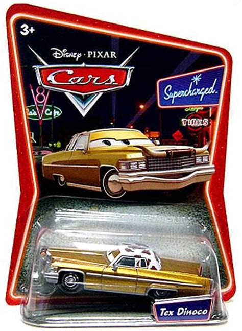 Disney Cars Supercharged Tex Dinoco 155 Diecast Car Mattel Toys - ToyWiz