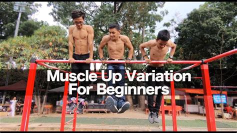 Muscle Up Variation For Beginners - YouTube