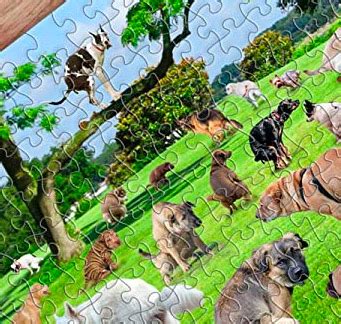 This Hilarious Pooping Dogs Puzzle Features 101 Different Pooches Dropping a Load