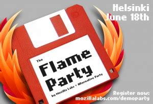 The Flame Party Helsinki | Mozilla Labs