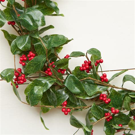 Artificial Mistletoe Wreath - New Items - Factory Direct Craft