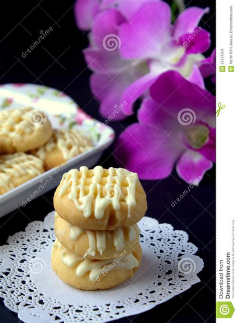 Butter Cookies stock image. Image of delicious, biscuits - 68737001
