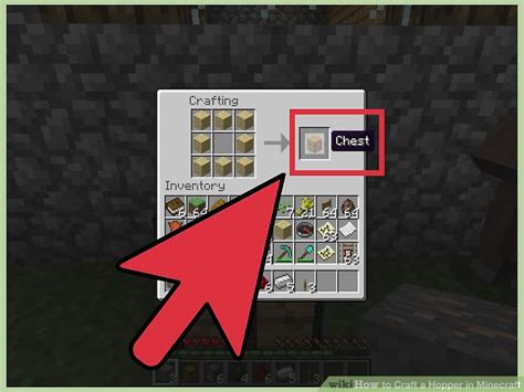 How to Craft a Hopper in Minecraft: 12 Steps (with Pictures)