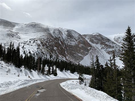 On Pikes Peak Highway today : r/Colorado