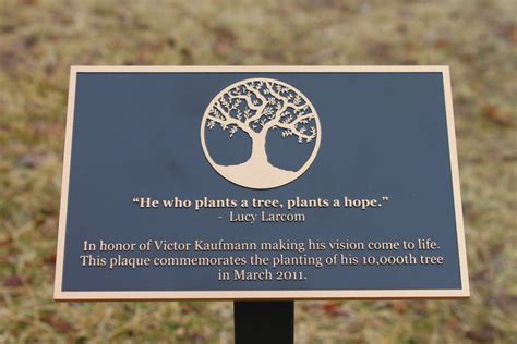 Cast Bronze Plaques and Outdoor Donor displays — Donor Trees - RCB ...