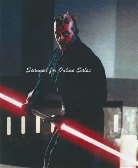 Star Wars Phantom Menace Darth Maul 8x10 Photo - Etsy