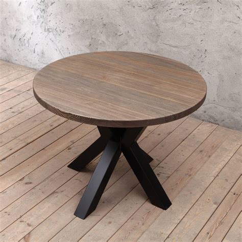 Clyde Solid Wood Round Dining Table By Cosy Wood | notonthehighstreet.com