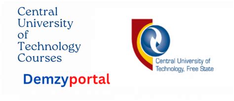 Central University of Technology, CUT Courses Offered | Demzyportal