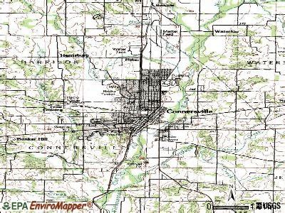 Connersville, Indiana (IN 47331, 47357) profile: population, maps, real ...