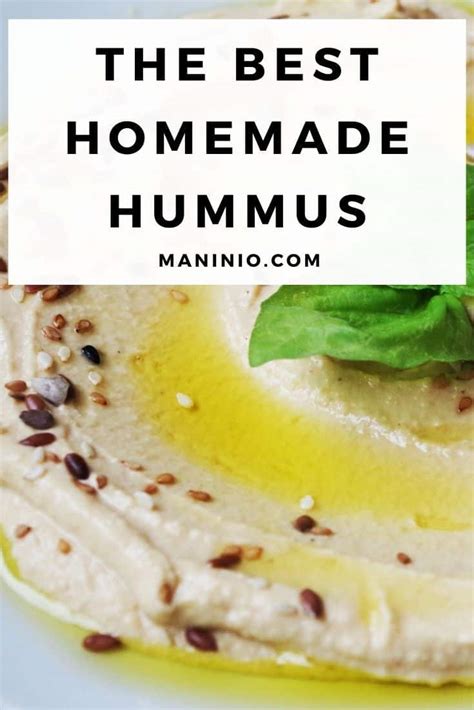 The Original Arabic Hummus, ideal as an appetiser or spread.