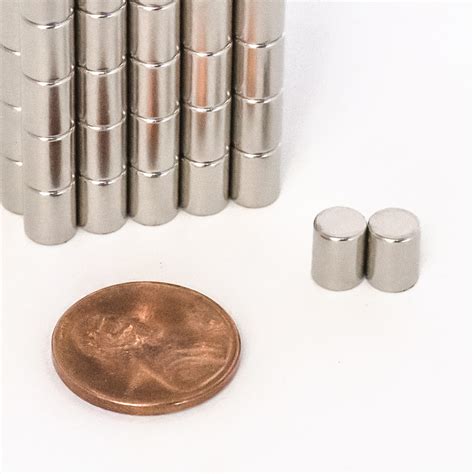 Cylinder Neodymium Magnets 5.5 x 7 mm - ClunQ Factory