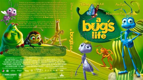 A Bug's Life - Movie Blu-Ray Custom Covers - BugsLifeBRCLTv1 :: DVD Covers