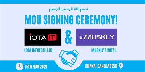 iOTA Infotech Ltd. and MUSKLY Enter Into a Strategic Alliance of Content Marketing by Signing ...