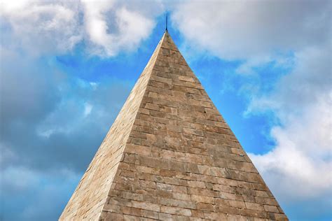 Pyramid of Cestius Photograph by Fabrizio Troiani - Fine Art America